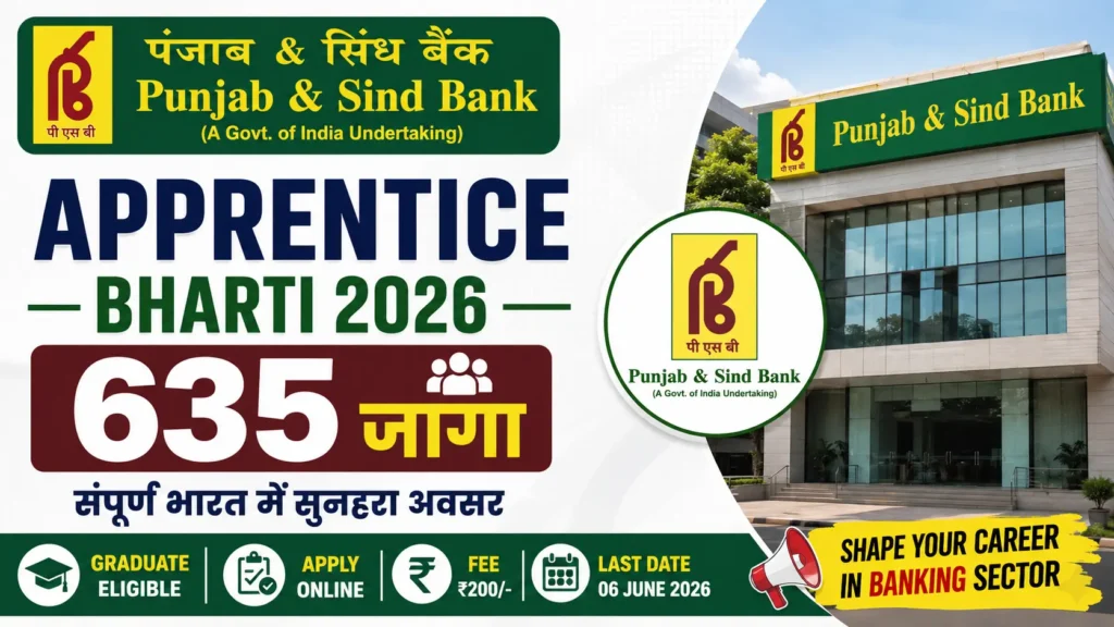 Punjab & Sind Bank recruitment 2026