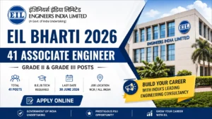EIL Bharti 2026 Associate Engineer Recruitment Notification