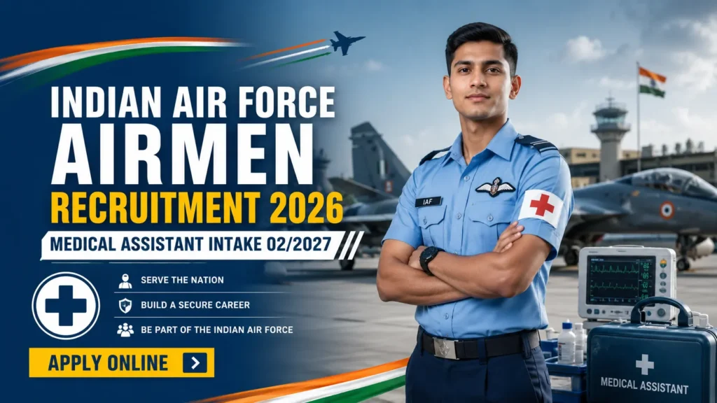 Indian Air Force recruitment poster